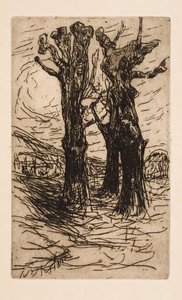 2つの栗の木 作： Floris Verster